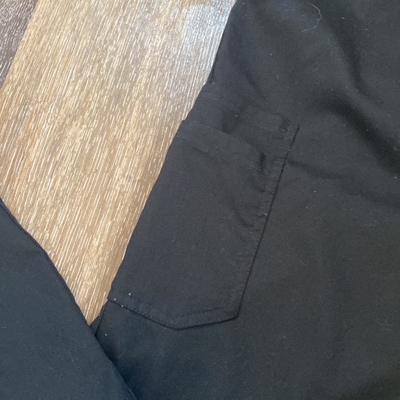 Mens Advantage Black Cargo Scrub Pants - Picture 2 of 5